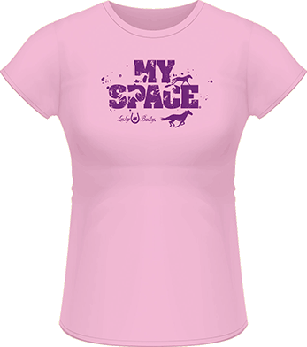 Lucky Bucky Clothing  My Space - Tee For Women