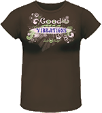 Lucky Bucky Clothing – Good Vibrations – Missy Short Sleeve Tee